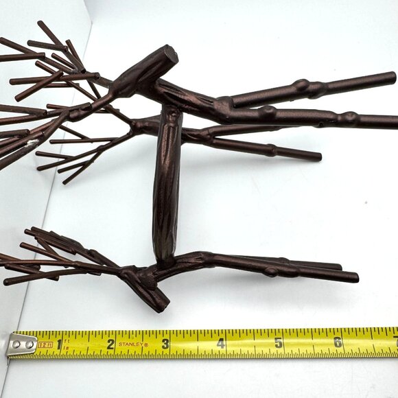 Yankee Candle Reindeer Buck Metal Votive Candle Holder Rustic Winter Decor - Picture 7 of 7